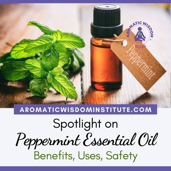 Fragrant Friday:  Peppermint (Mentha x piperita) Essential Oil Profile Spotlight