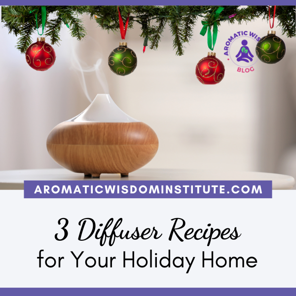 3 Holiday Essential Oil Diffuser Recipes