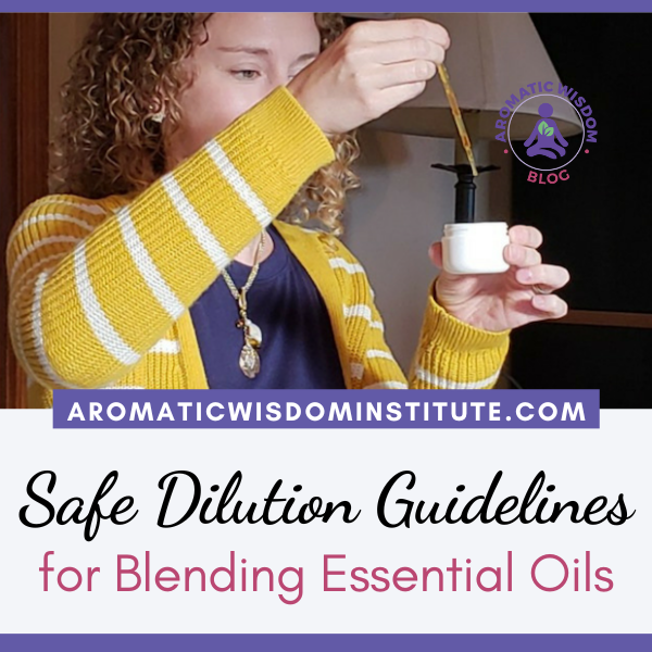 Essential Oil Blending Guidelines with Dilution Chart