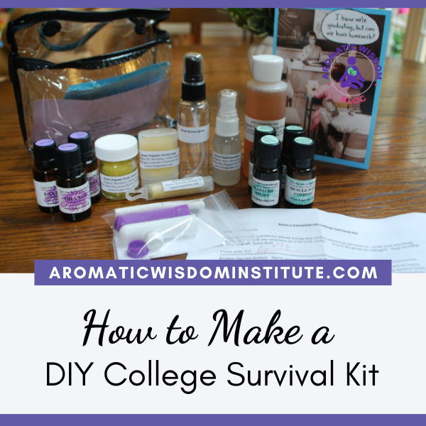 How to Make a DIY Aromatherapy “College Survival” Kit